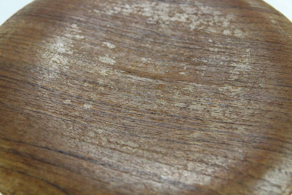 Scandinavian teak stool, Sweden, 1960