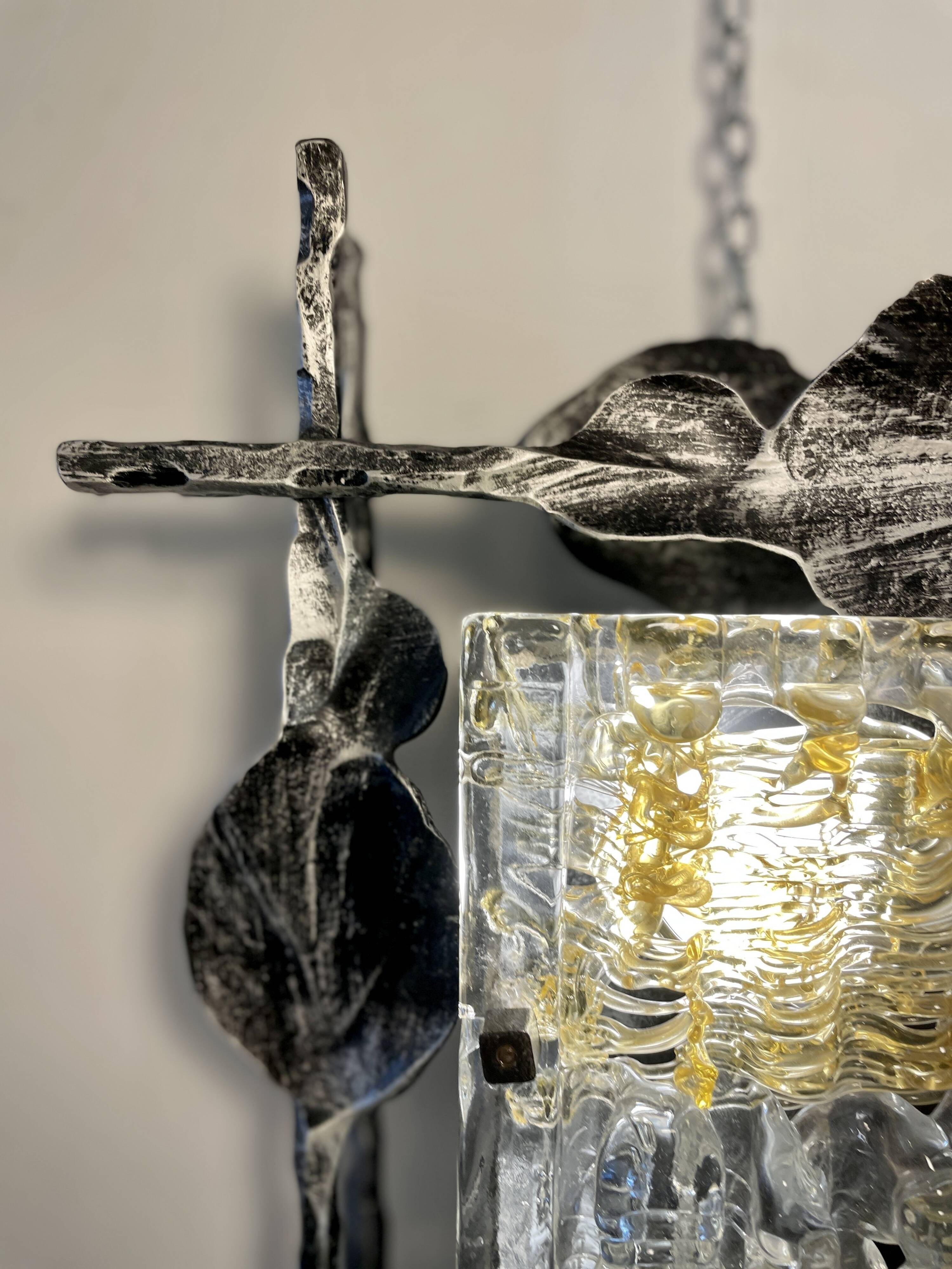 Brutalist Wall Lamp by Tom Ahlström & Hans Ehrlich for A+E Leuchte from 1960'~70'