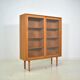 Showcase by Poul Hundevad 1960s skandinavian Teak Danish Highboard