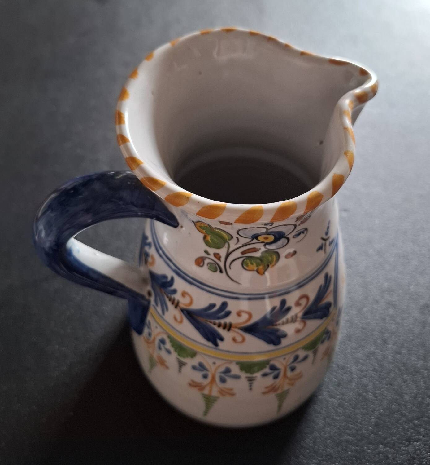 Handcrafted ceramic jug