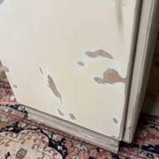 Petite armoire une porte art déco patinée