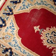 Tapis Vintage Kerman en Laine, Années 1970, Élégance Classique du Moyen-Ori