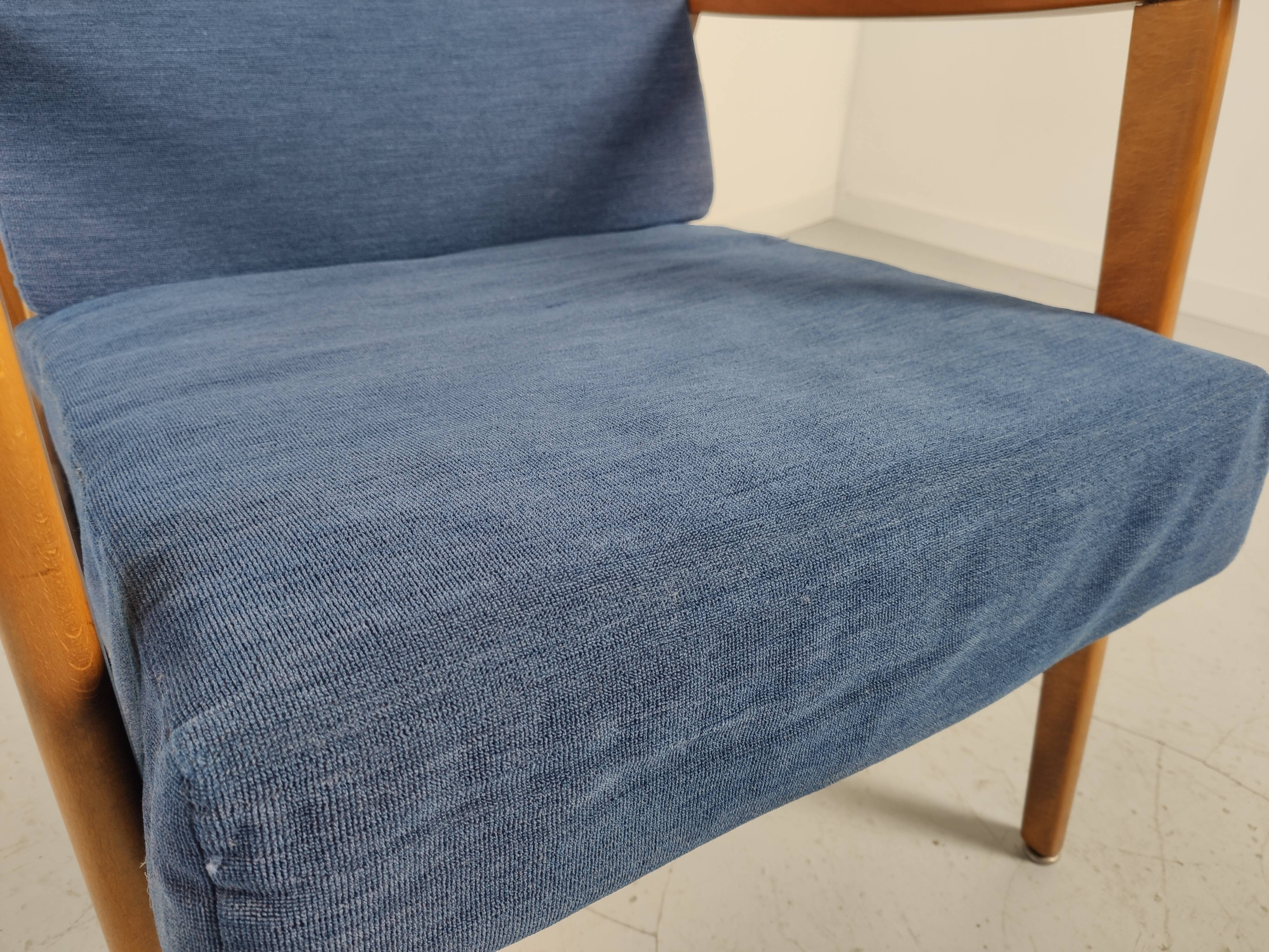 Convertible sofa set - a 1960s Scandinavian armchair