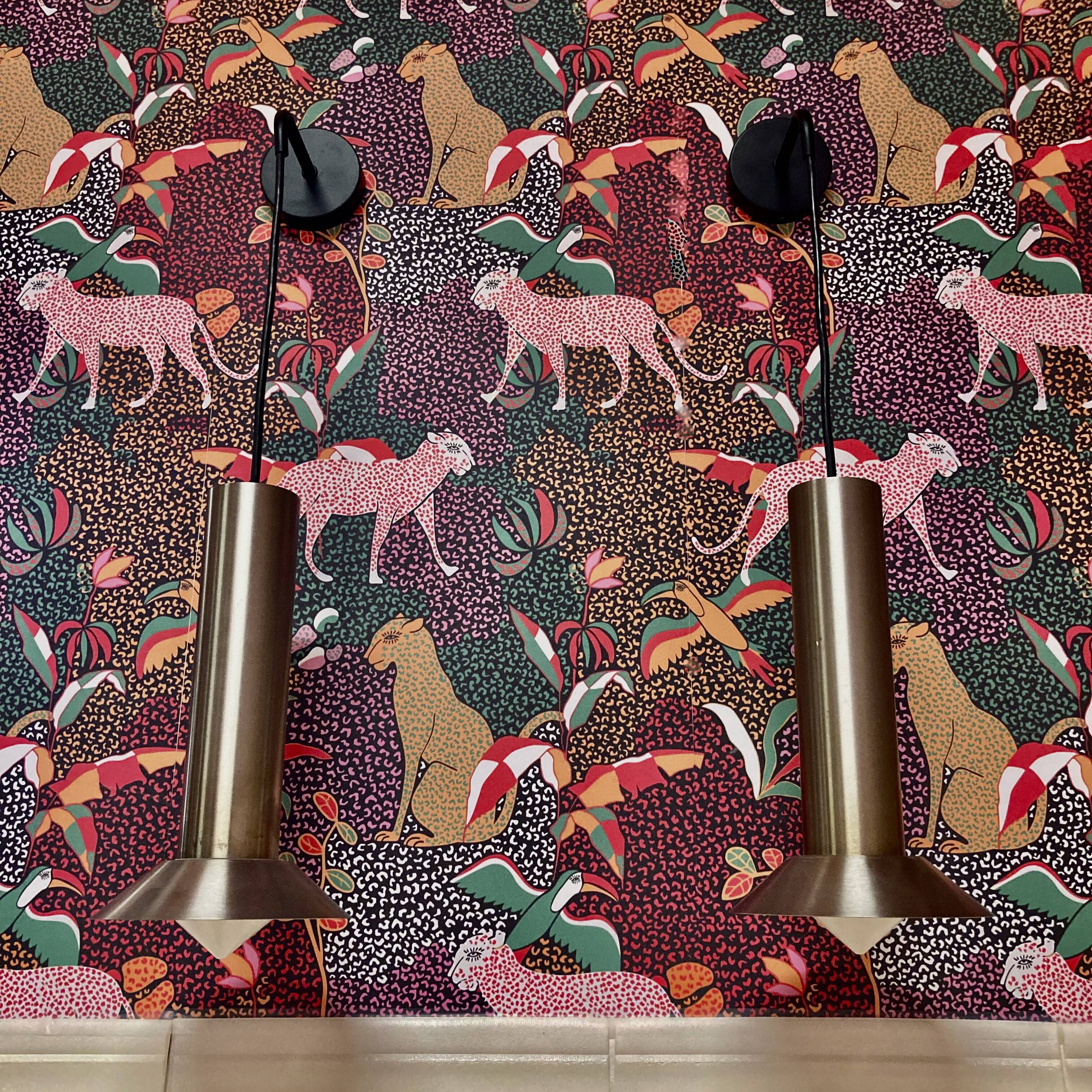 Modular wall lights pair 1960.