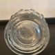 Vintage molded glass bottle France