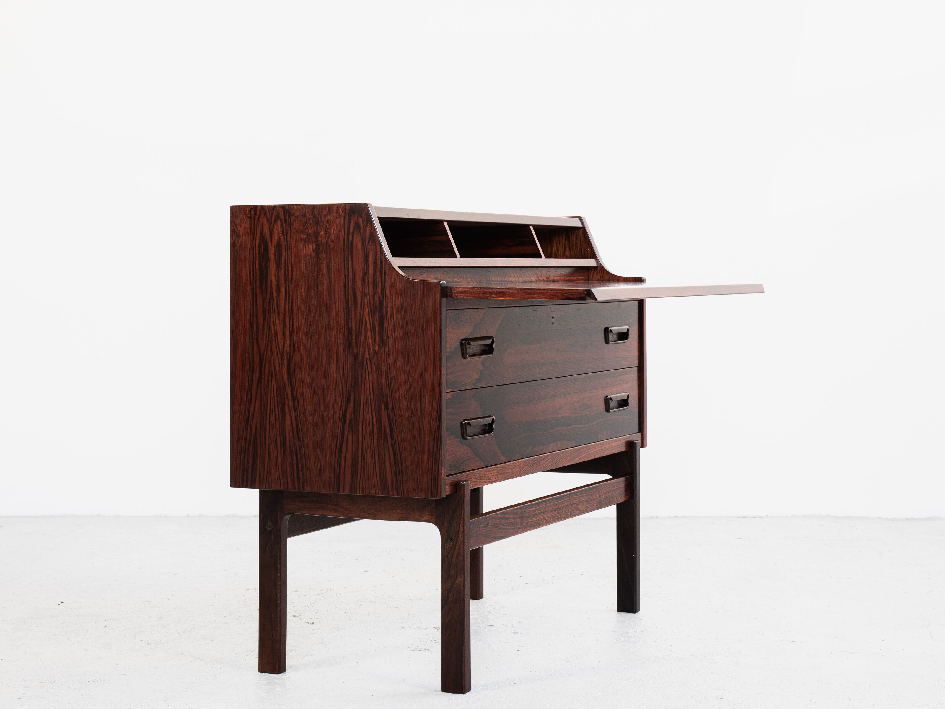 Secretary in rosewood by Arne Wahl Iversen for Vinde Møbelfabrik 1960s