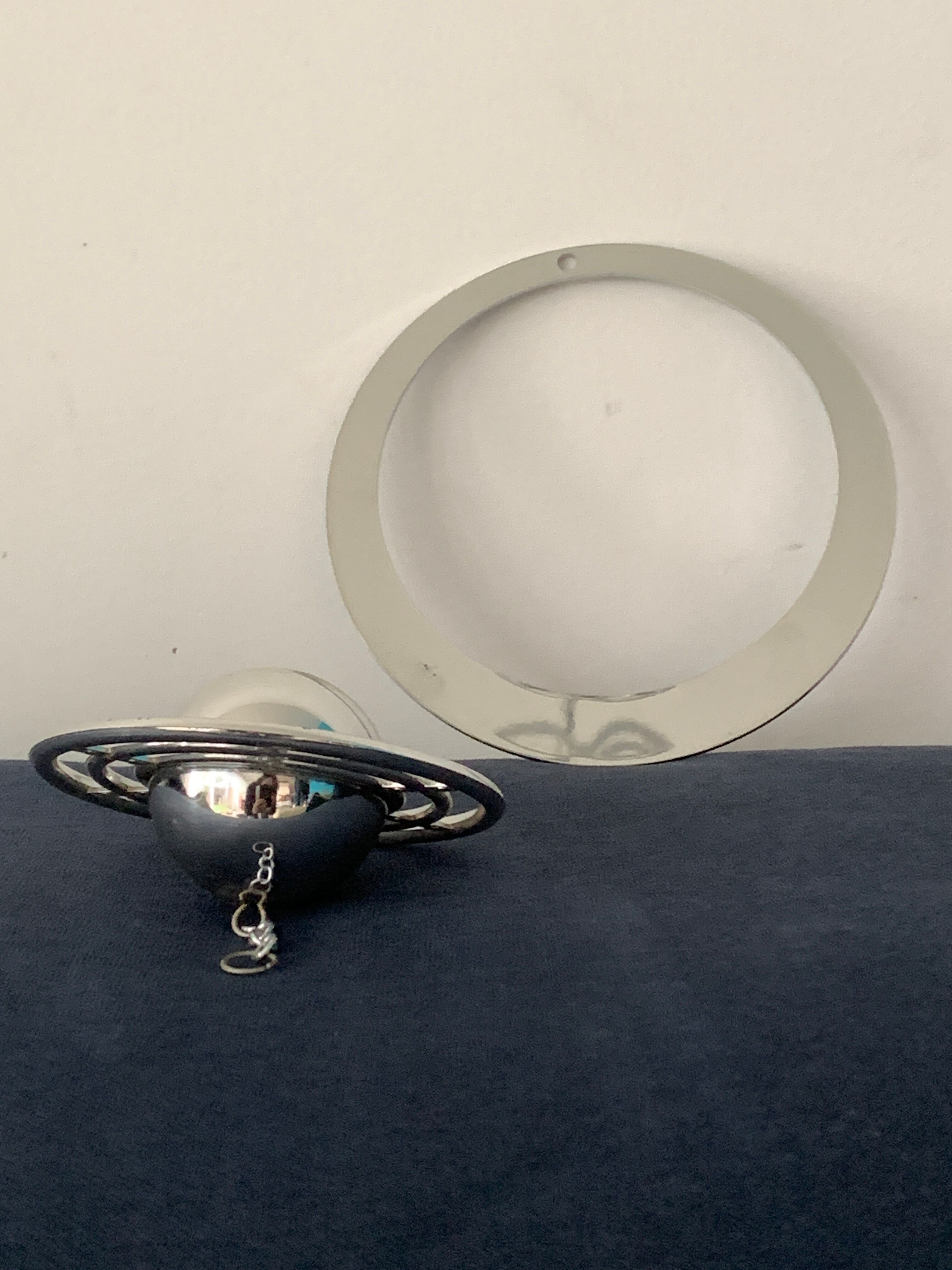 Chandelier planets Saturns, Space age, Italian design 1970