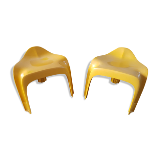 Pair of stools Casalino design of Alexander Begge for Casala