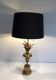 Neoclassical Palm Tree Table Lamp in Brass in the Style of M