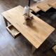 Table basse bois massif avec tiroir