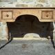 Bureau XIX bois brut provencal