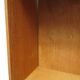 Wall shelf solid wood two niches a vintage drawer