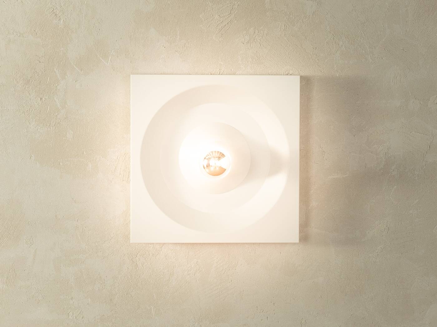 Kaiser Leuchten | Klaus Hempel – Minimalist Space Age wall and ceiling lamp, 1970s