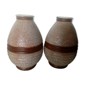 Paire de vases art deco