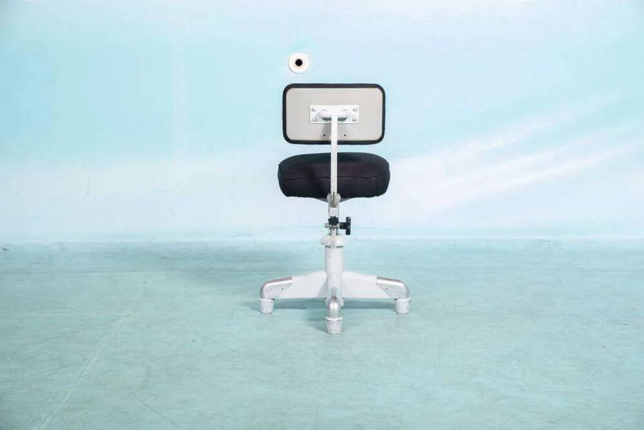 Vintage Gispen office chair from the 1960s, industrial Hoffmann.