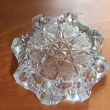 Ashtray in Bohemian crystal 70s