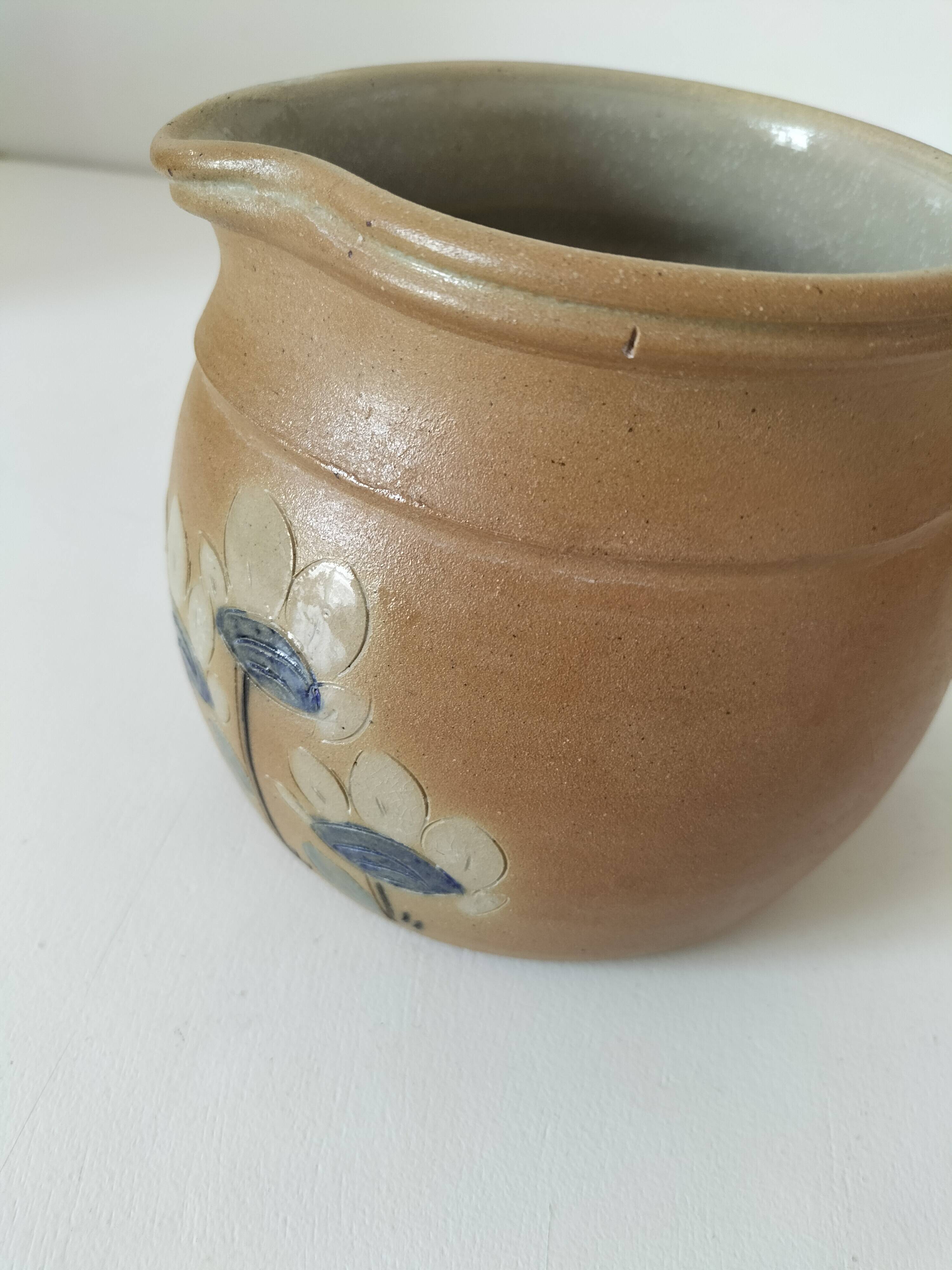 Stoneware jug - Pottery of Mottes (Burgundy)