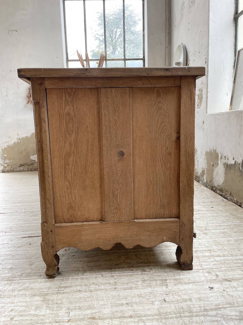 Comptoir en chêne XXL 260 cm