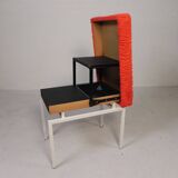 Vintage folding step stool, COR, 1960s
