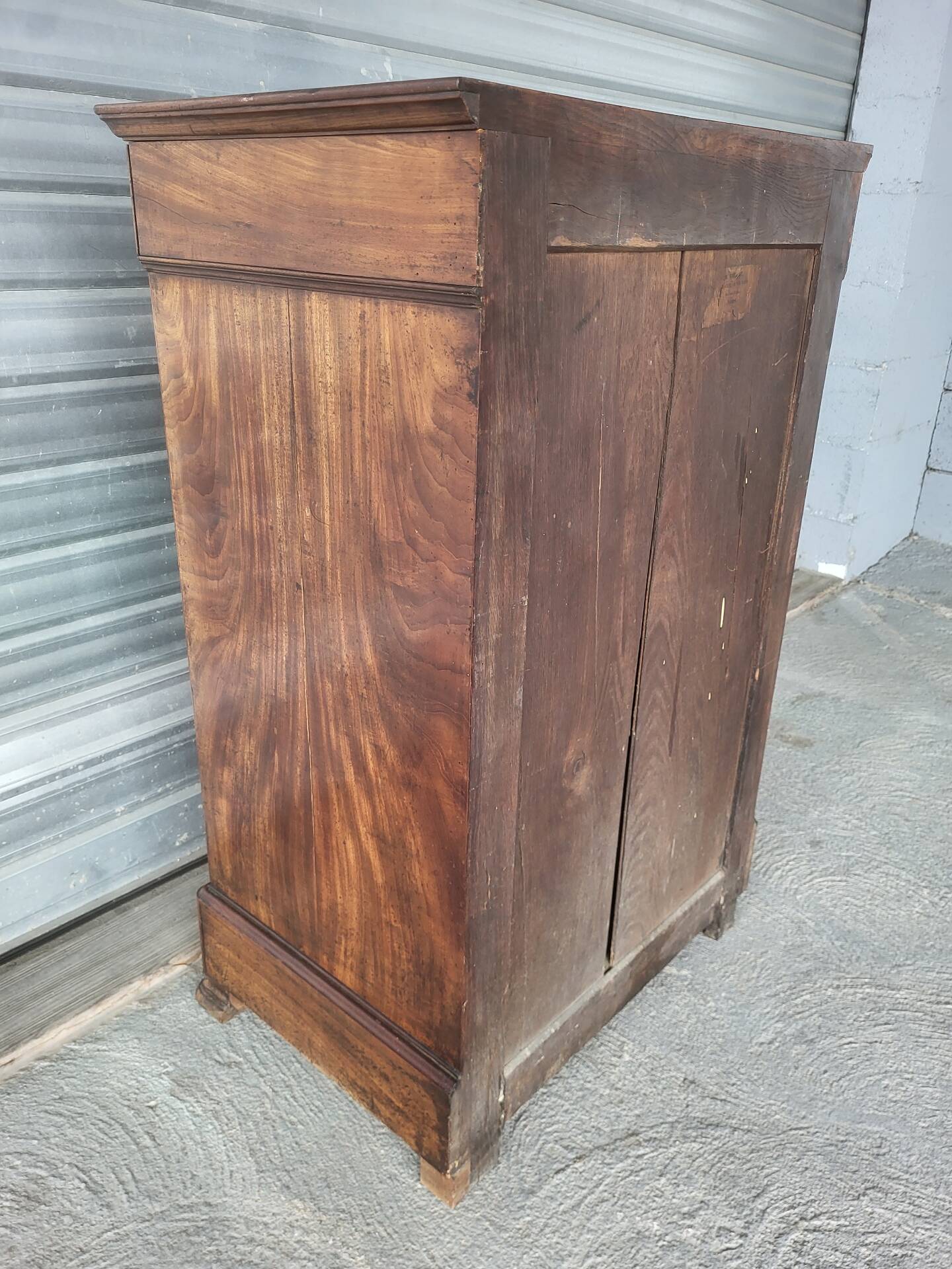 High chest of drawers Louis Philippe mid-19th century