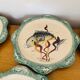 Fish-decorated service