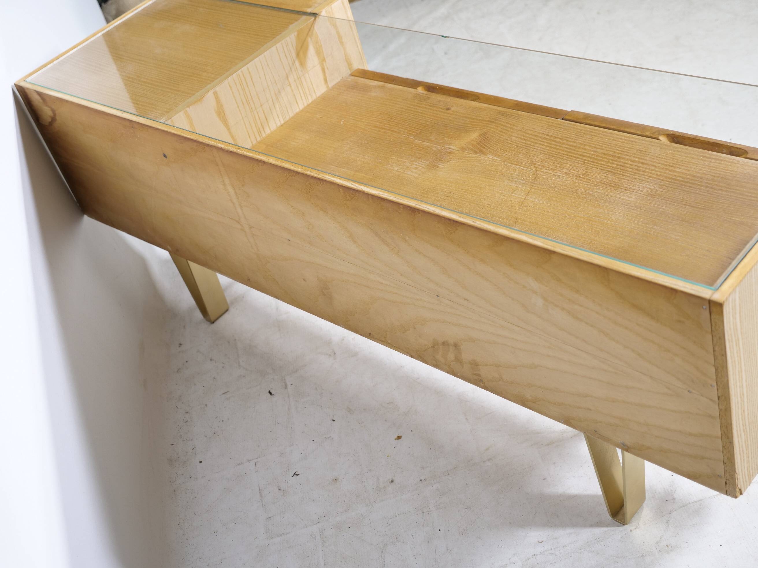 Mid-Century Design Lowboard with Original Hairpin Legs from Germany, 1960s
