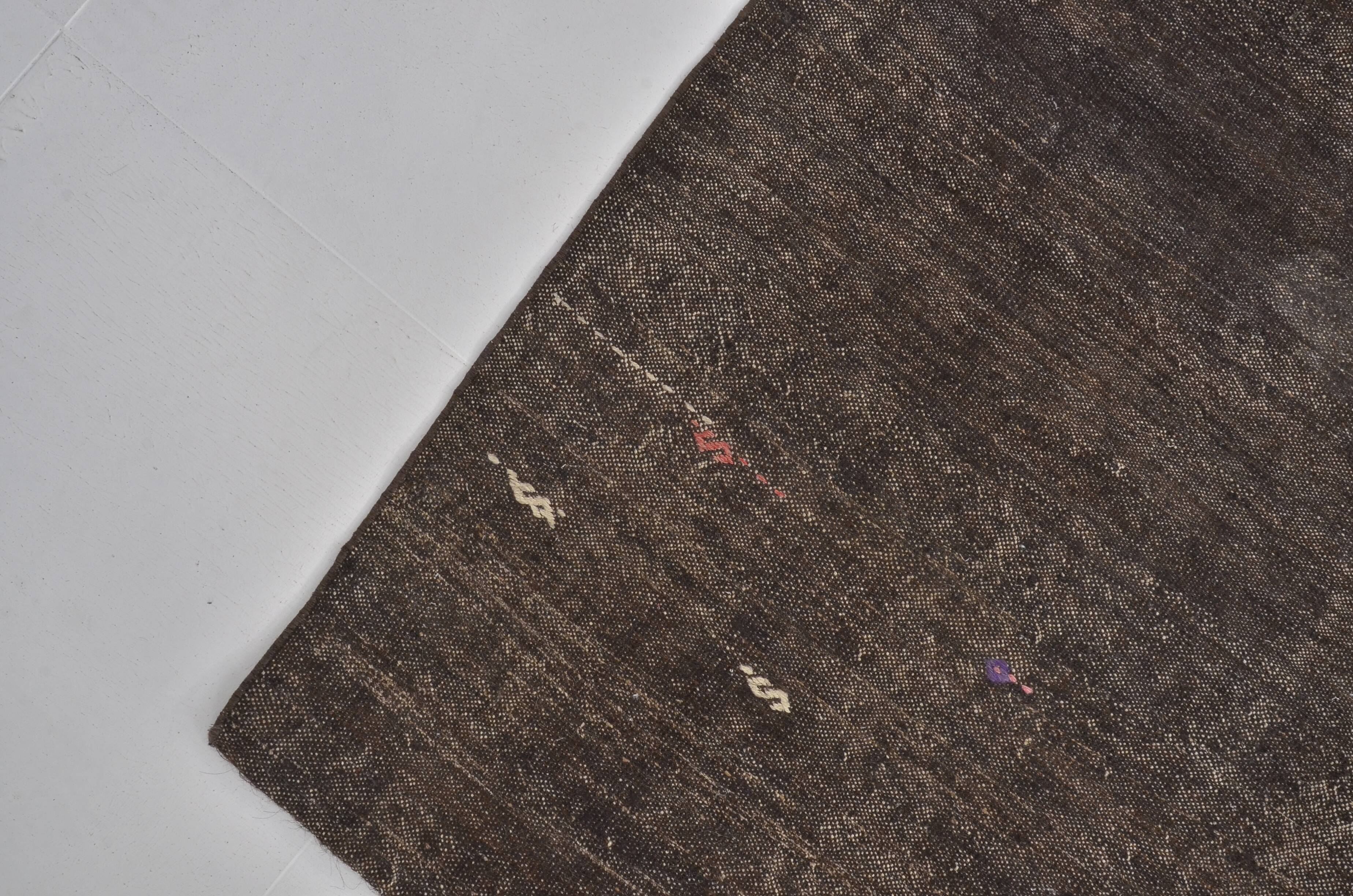 Floral Organic Vintage Kilim Rug sku 2003