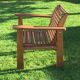 Post-war wooden removable chair