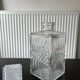 Vintage glass spirits whisky decanter