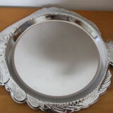 Plat inox forme poisson