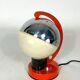 Space age Italian metal and plastic table lamp from 60s