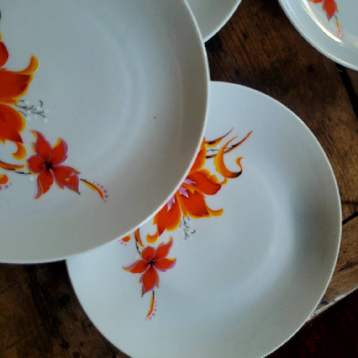 70s dinner plates