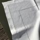 Square linen tablecloth fine days lines and squares