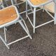 Set de 6 tabourets industriels