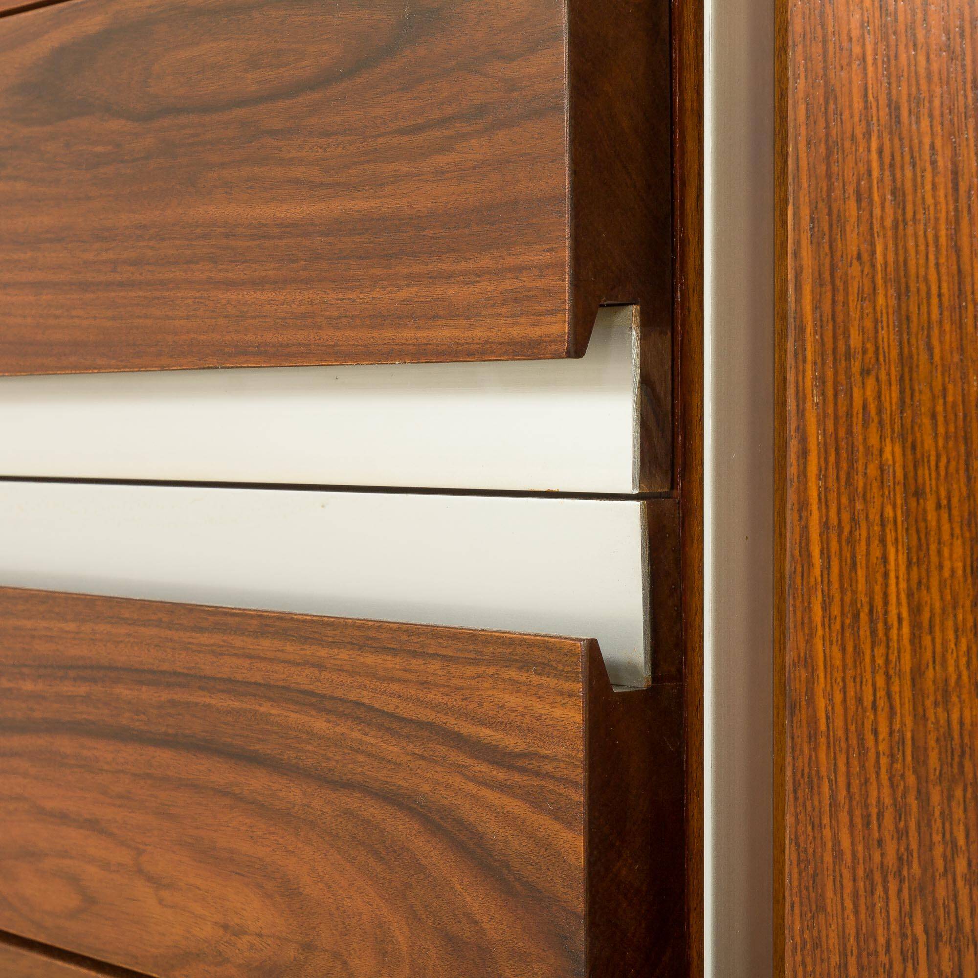 Ico Parisi rosewood wall unit for MIM, Italy 1960s