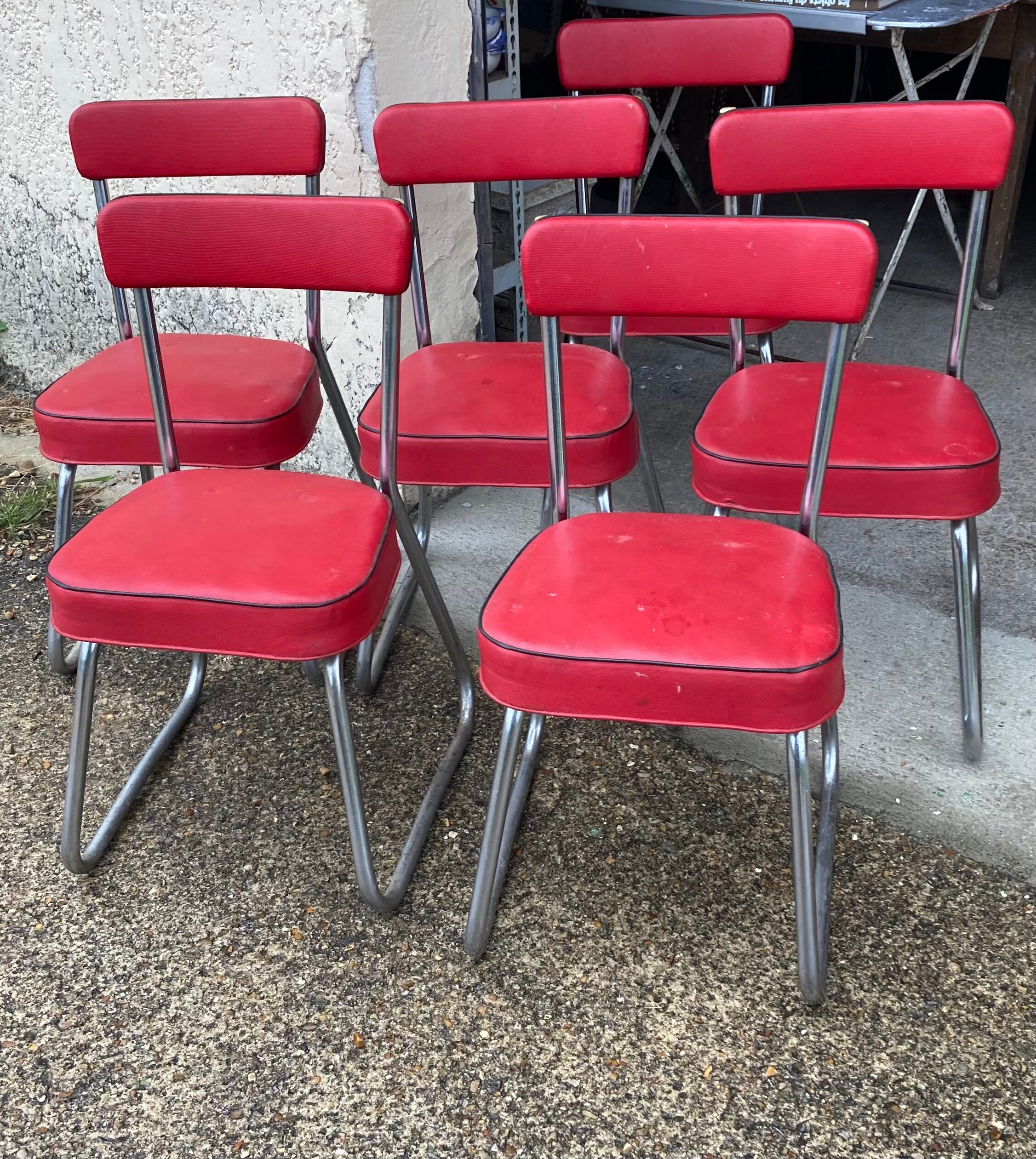 6 Ronéo chairs