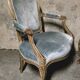 Paire de fauteuils cabriolets Louis XV, d’époque XVIIIe