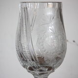 Drageoir en cristal taillé