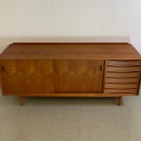 Teak sideboard by Arne Vodder, Model OS29 for Sibast 1950s