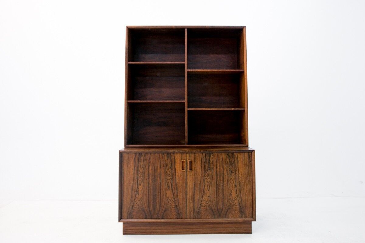 Danish rosewood bookcase, 1960s.