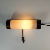 Art deco wooden wall lamp, 1930