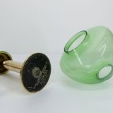 Scandinavian candle holder Hans-Agne Jakobsson Claudia green L10232 1960