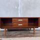 TV cabinet - hifi - vintage sideboard - teak - 50/60 - compass feet