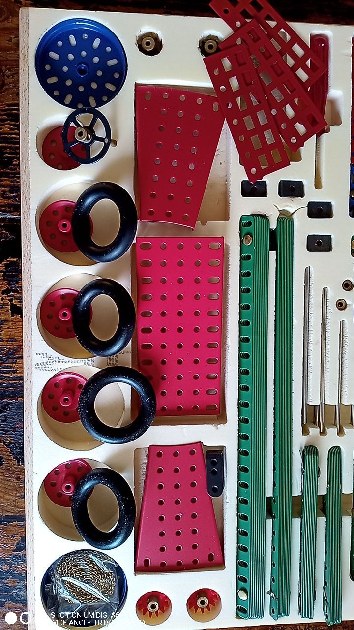 Kit de construction Metallus "Bonn" / n°9800-20 / compatible MECCANO