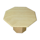 Travertine coffee table