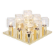 Large glass ice chandelier from Murano by Kalmar, Austria, 1960s.