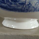 Antique soup tureen Sarreguemines