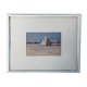 Watercolor Painting Seaside Normandy Beach? monogram 1957
