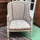 Salon Louis XVI style end XIX wooden painted