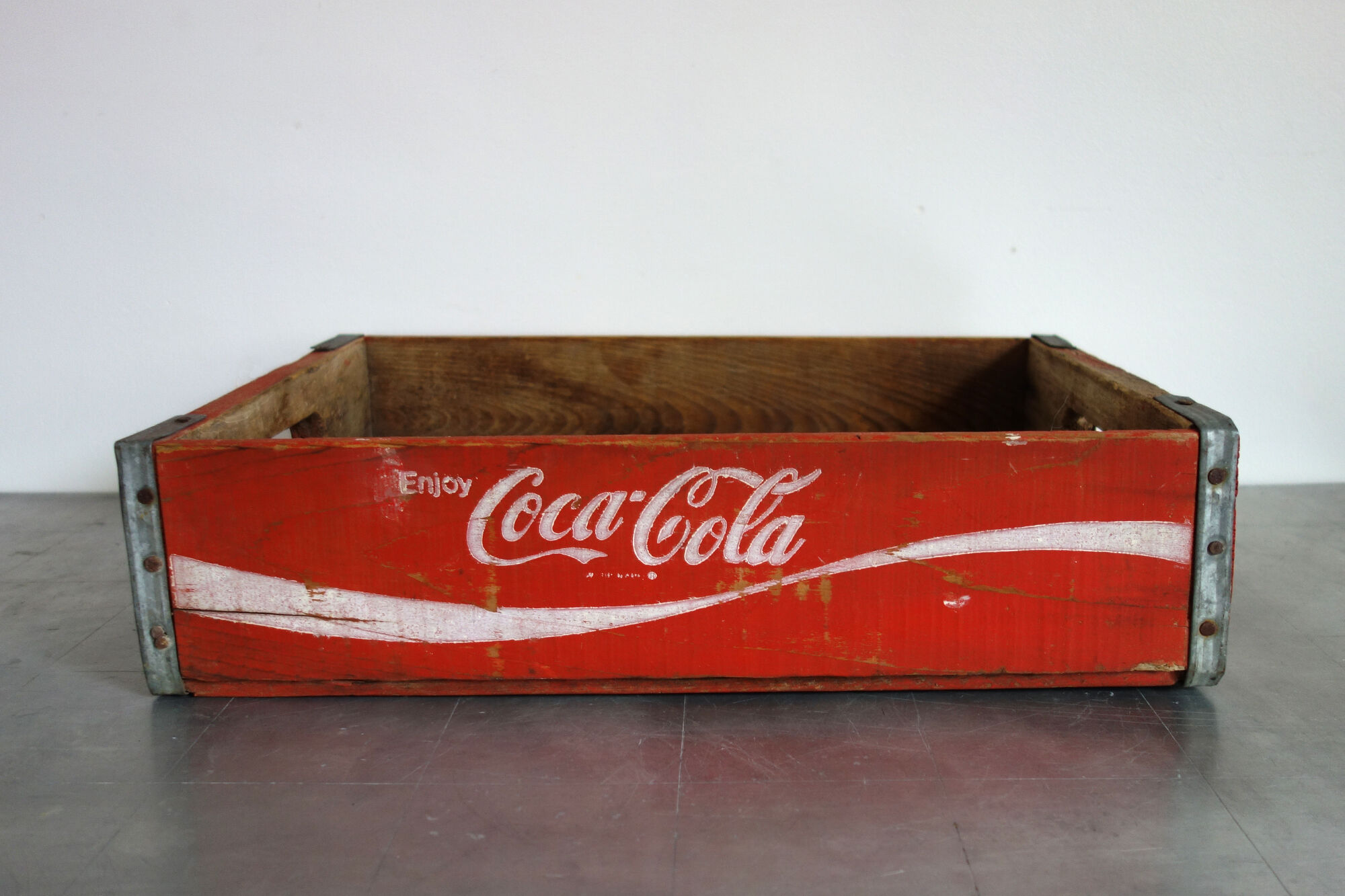 Vintage Coca-Cola wooden case